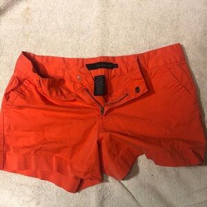 Calvin Klein Jeans Vibrant Orange Women's Cargo Shorts